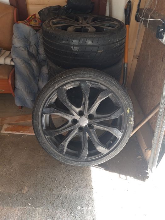 Vând roti complete rs 20 pentru audi a6ptr audi cauciucuri vara foarte