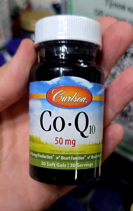 ДОСТАВКИ НЕТ Carlson коэнзим Q10 50mg
• 30шт. 110 000 годен до 11/2029