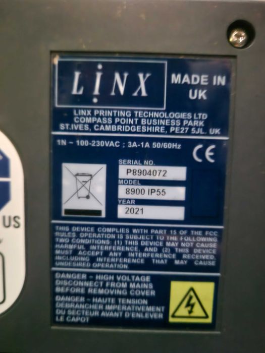 Индустриален принтер Linx 8900