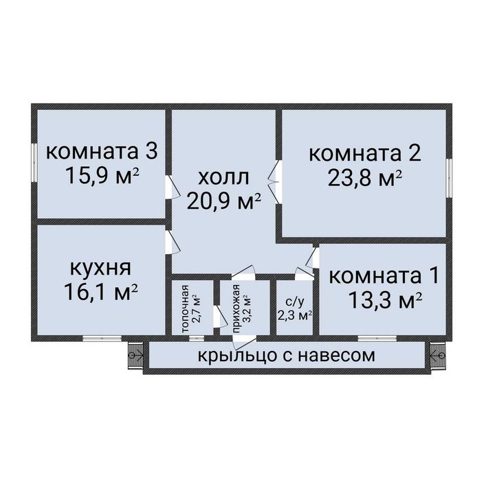 Частный дом в центре