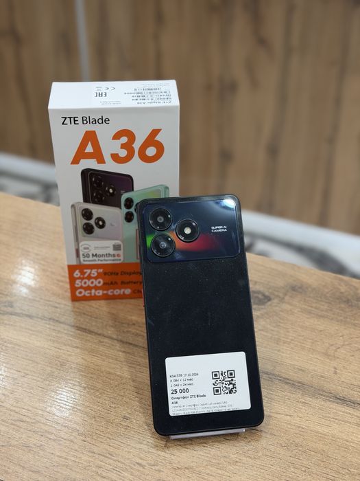 ZTE A 36  | 0-0-12 Рассрочка | Без % | Baitime