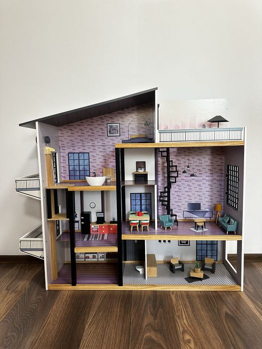 Casa de papusi XXL ( Lidl ) + mobilier complet