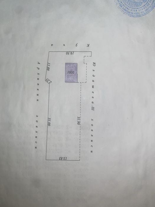 Uy sotiladi 6 sotok  yer bor  yol yoqasida joylashgan