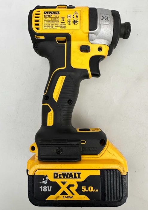 DeWALT DCF887 - Безчетков ударен импакт 2x18V 5.0Ah 205Nm