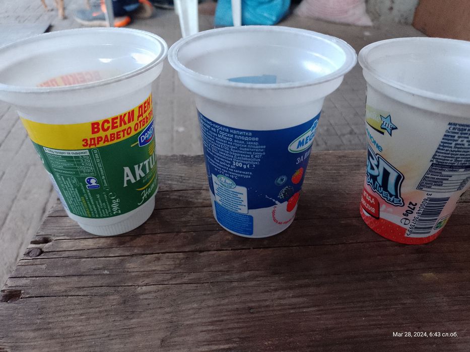 Кофички от кисело мляко, кофи от сирене и кофички от течен шоколад