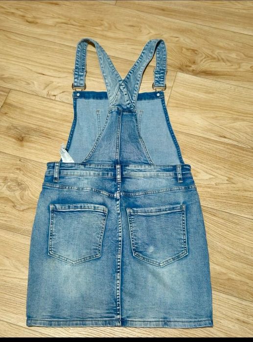 Salopeta denim damă FB Sister