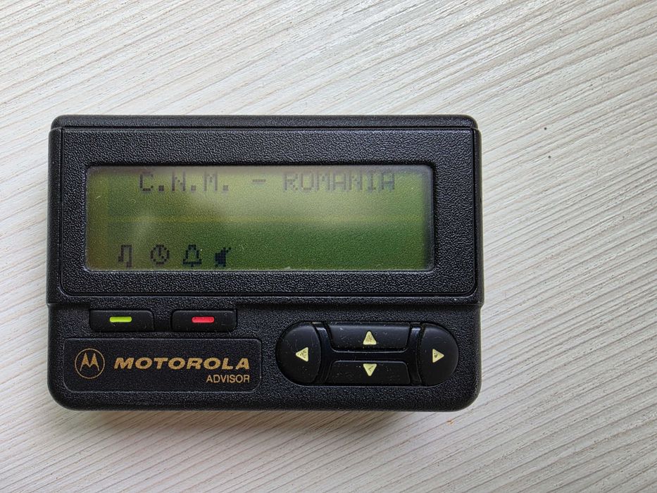 Pager Motorola Advisor