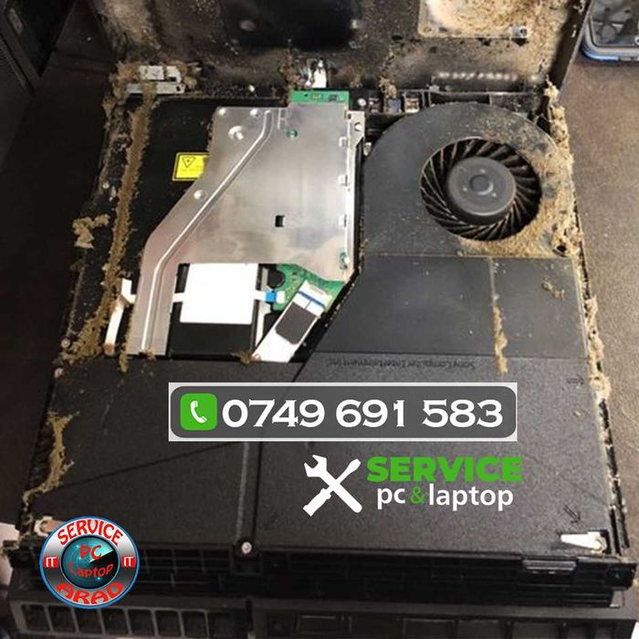 Service de Reparatii PC Laptop la domiciliu Arad / Instalari Windows 11/ 10, Office / Curatare praf laptop si PC/ Console PlayStation PS4/PS5/Xbox