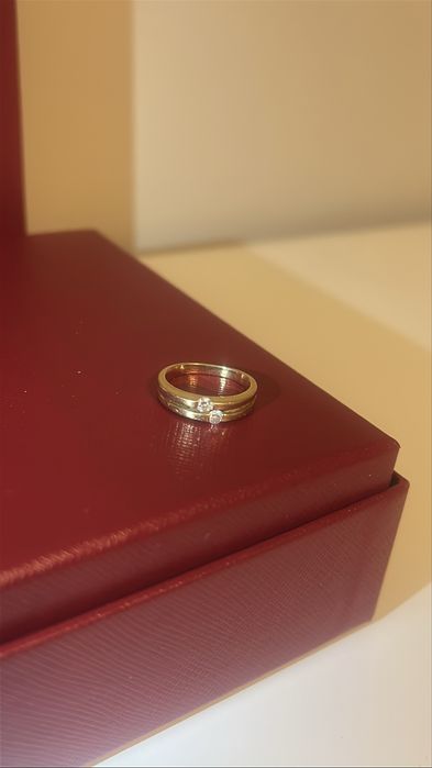 Кольцо с бриллиантами 750 пробы