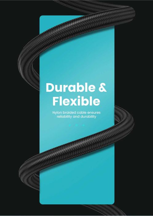 Кабел Type-C към Type-C, USB-C, USB 3.1 Gen2 5A 100W 10Gbps 4K + Гаран