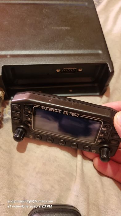 Statie Radio CB Albrecht AE 6890 cu fata detasabila