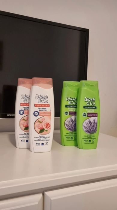 Pachet 4 sampoane Wash&Go
