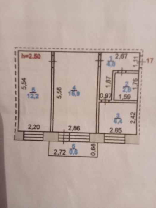 Продам 2-хком квартиру