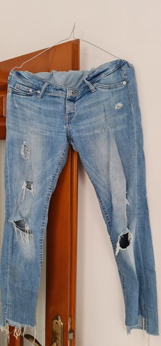Lot de 8 perechi blugi ,pantalon si salopeta gravida