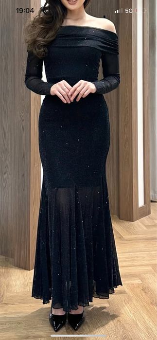 Вечерние платья с блеском