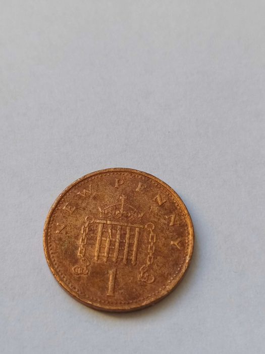 1971 new pence coin