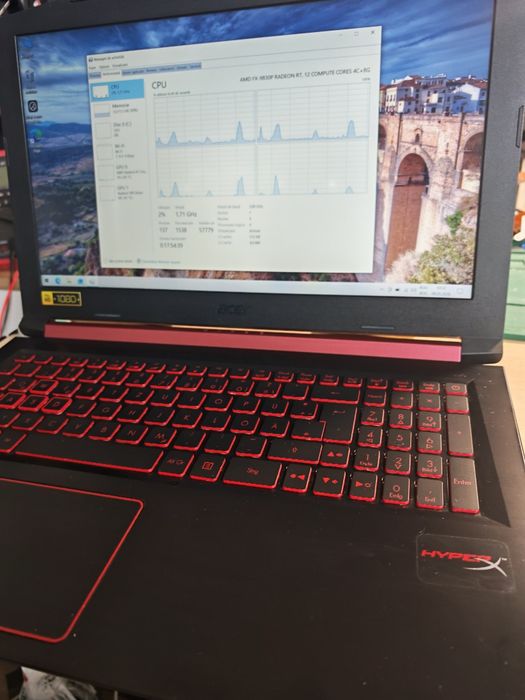 Laptop Gaming Acer Nitro 5 Radeon RX 4GB, SSD
