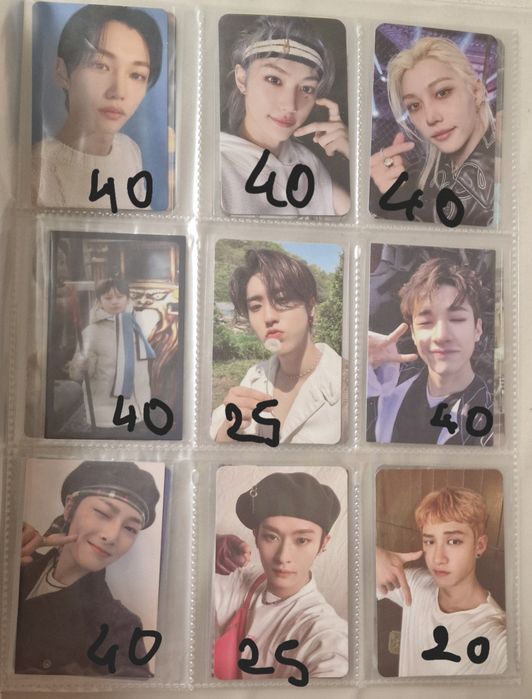 Photocard stray kids