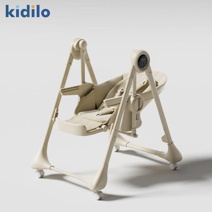 Электронный стульчик для кормления и качели - трансформер