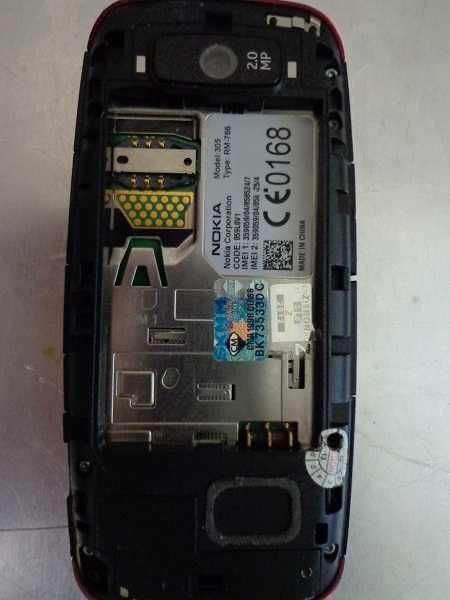 Nokia 305 Dual SIM нет регистрации
