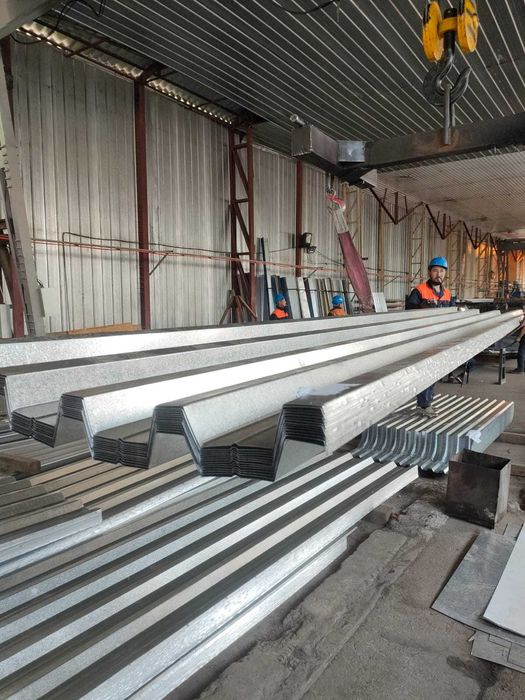 Профнастил от АТЛАНТ МЕТАЛЛ – оцинкованный и цветной, до 13 м, Алматы!