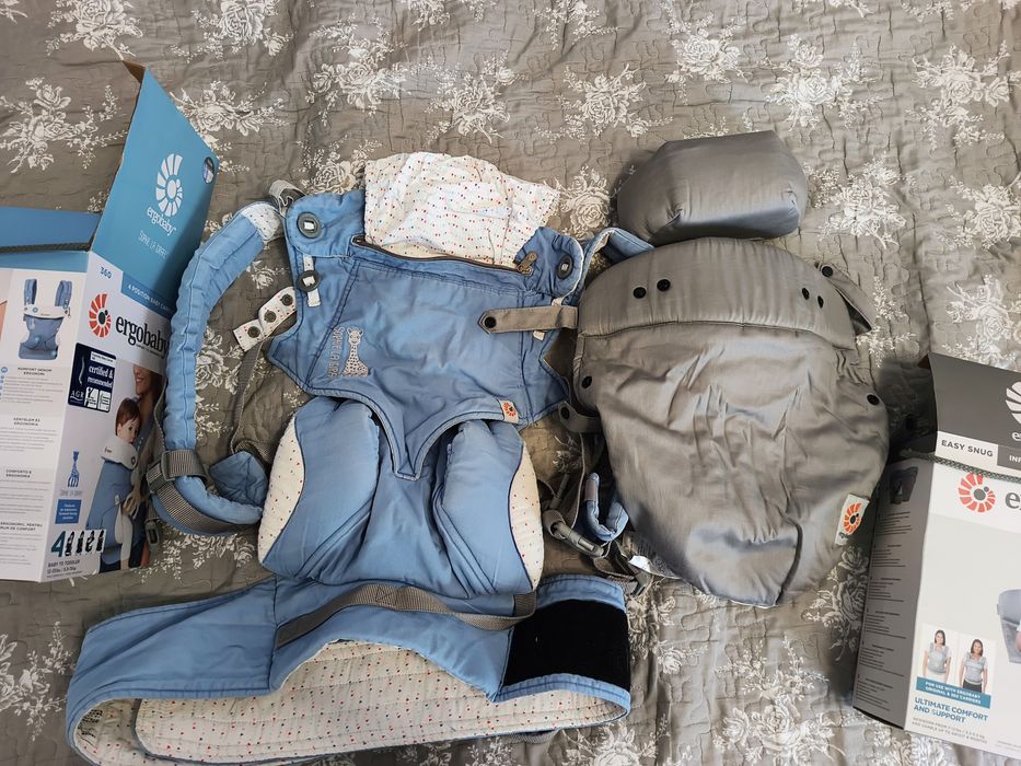 Marsupiul Ergobaby 360 + insert nou-născut