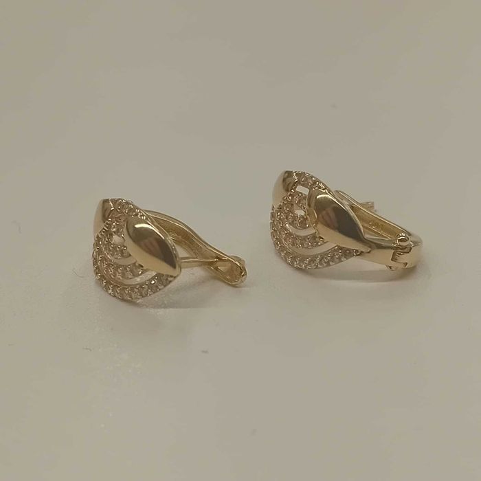 Cercei aur 14k 2.75g (ag49 Esplanada b.6473) * 2 ani garantie!