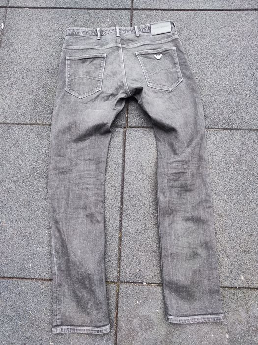 Blugi bărbați EMPERIO ARMANI 31 Slim FIT  Black