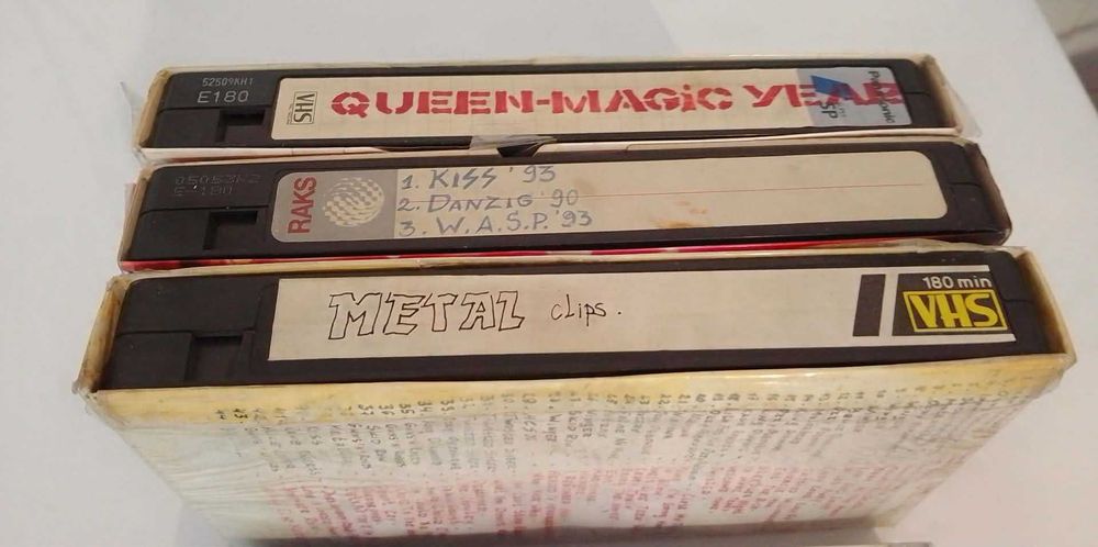 Видео касети VHS Музика