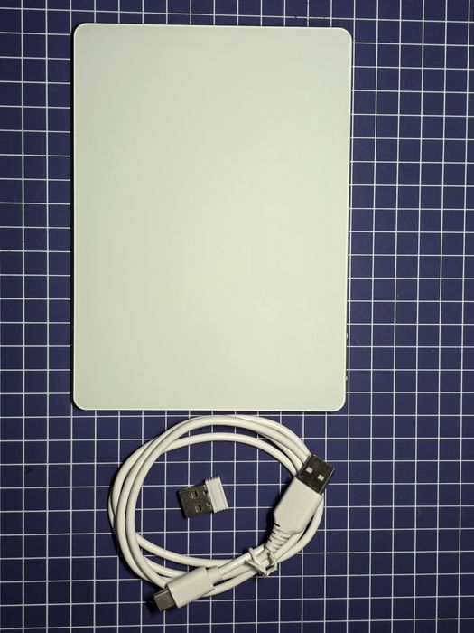 Trackpad Mouse Wireless Bluetooth Alb Haptic