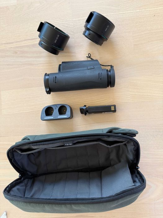 Camera cu termoviziune Swarovski tm35 -mod clip-on luneta + observatie