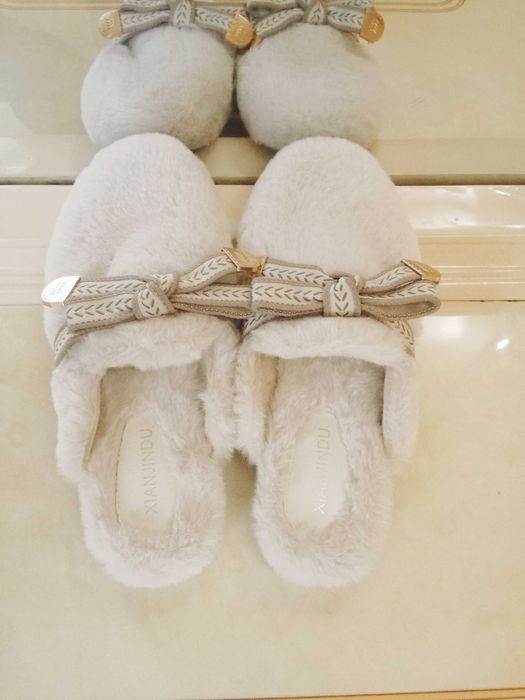 Qishki chiroyli tapochka