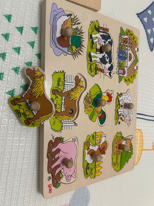 Дървени пъзели Goki