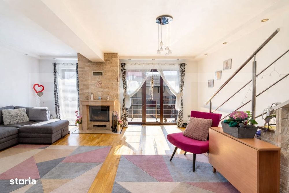 Casa spatioasa, 120 mp, Garaj, Livada, Zona linistita de case, Baciu!