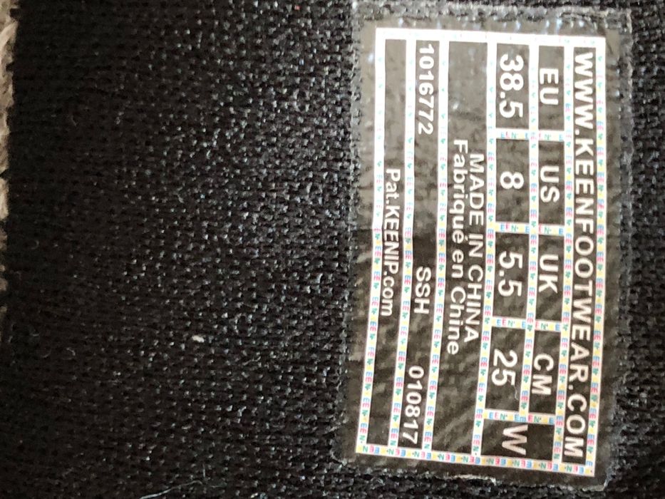 Keen waterproof oбувки