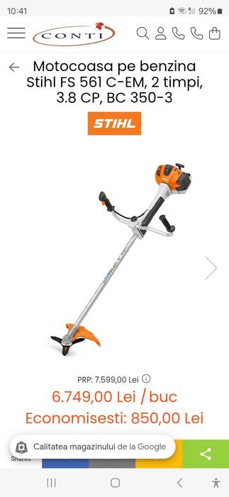 Stihl FS560 noua