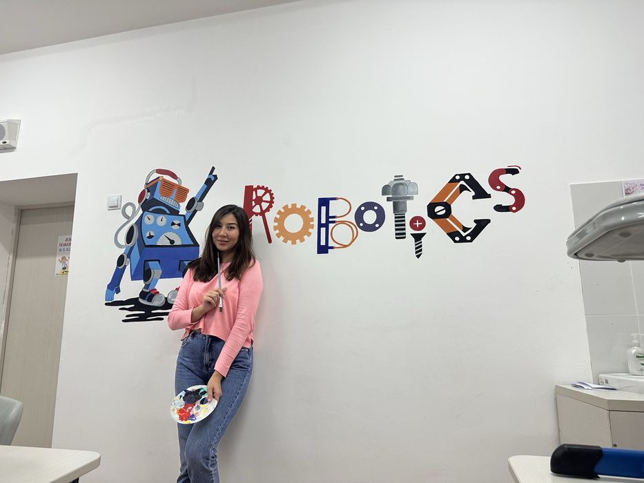 Роспись стен для дома и офиса