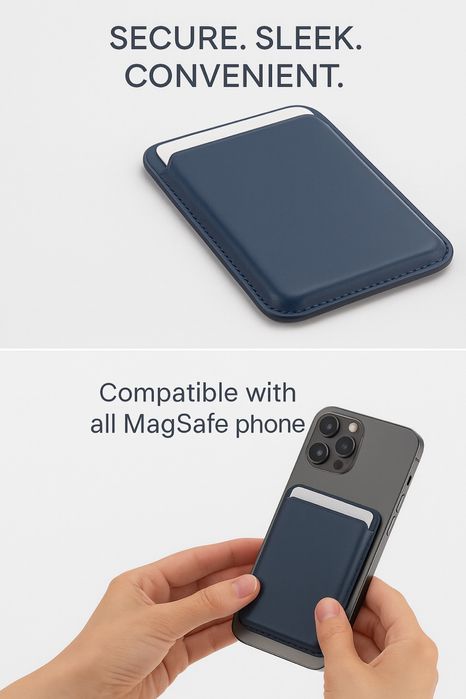 Магнитен портфейл за Айфон