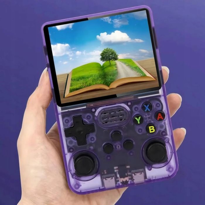 Преносима конзола NewEvo R36S, 64GB, двоен 3D джойстик, 3.5" IPS екран