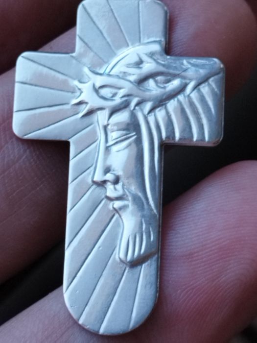 Cruciuliță mare din argint 925