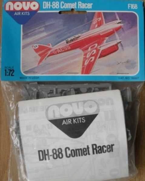 Сборная модель самолета DH.88 Комета (NOVO 1/72). РАРИТЕТ