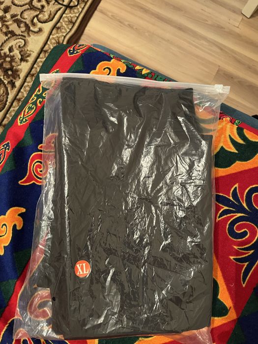 Штаны черное бэгги