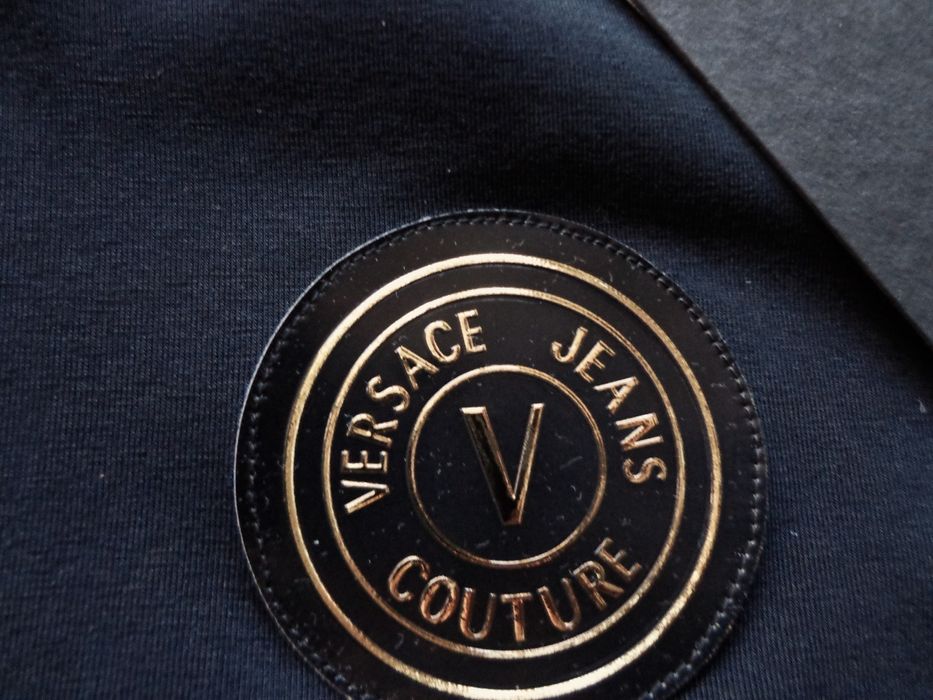 Дамска тениска Versace Jeans Couture V Emblem logo cotton T-shirt