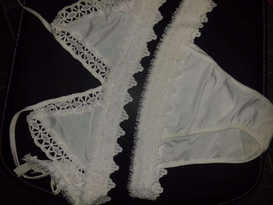Lenjerie sexy dantela alba