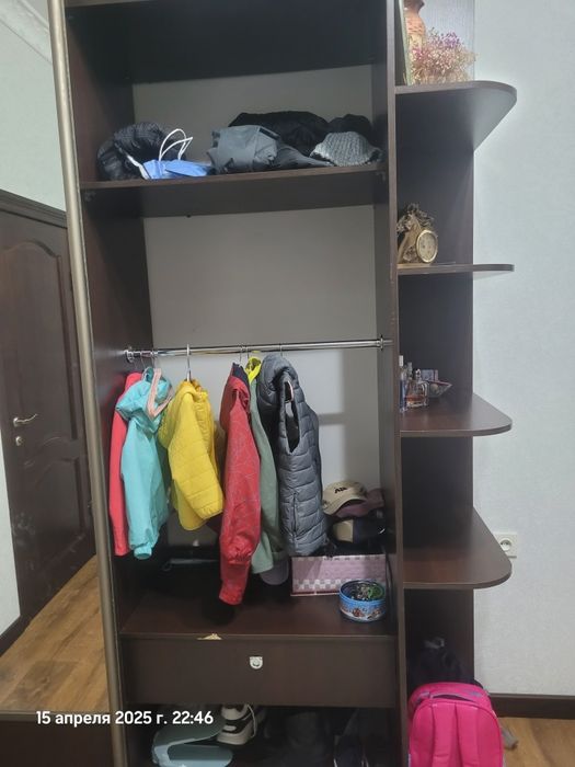 Шкаф купе с большими зеркалами