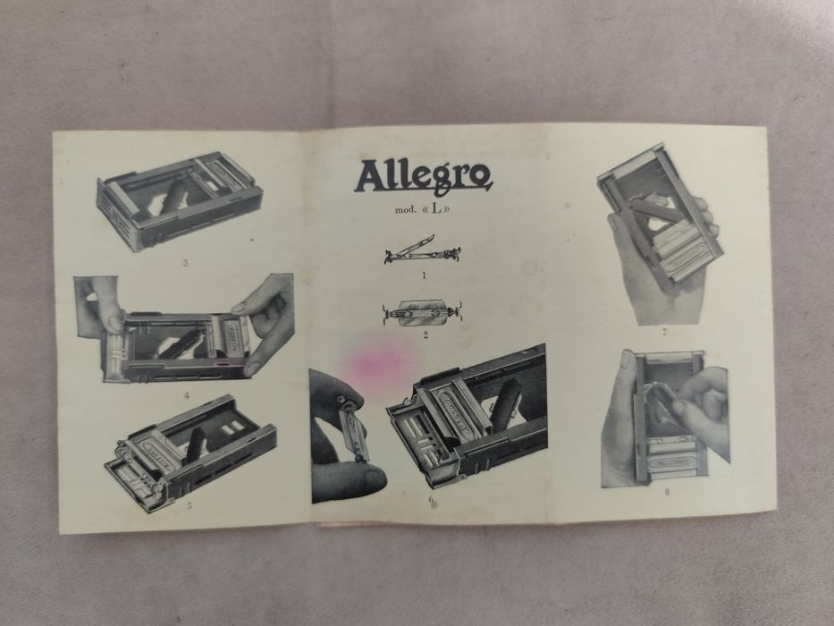 Уред за заточване на бръснарски ножчета ALLEGRO