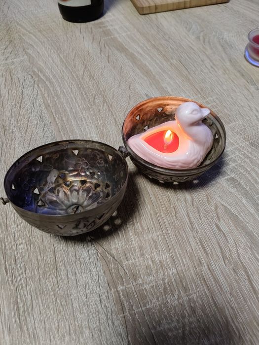 Антикварно кандило/играчка за елха