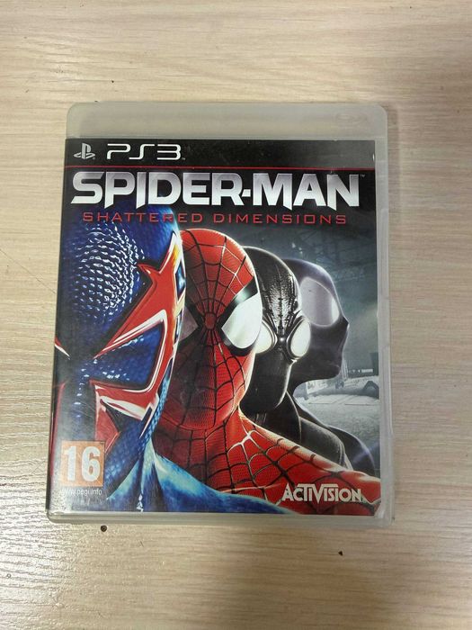 PS3 диск; Редкий диск Spider Man Shattered Dimensions