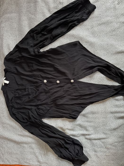 Блузка черная H&M