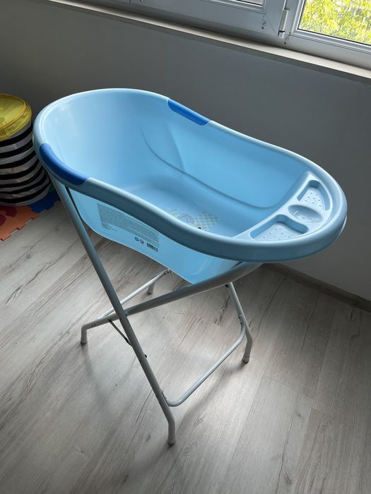 МОНИ Комплект вана с отвор и стойка LILLY СИНЯ